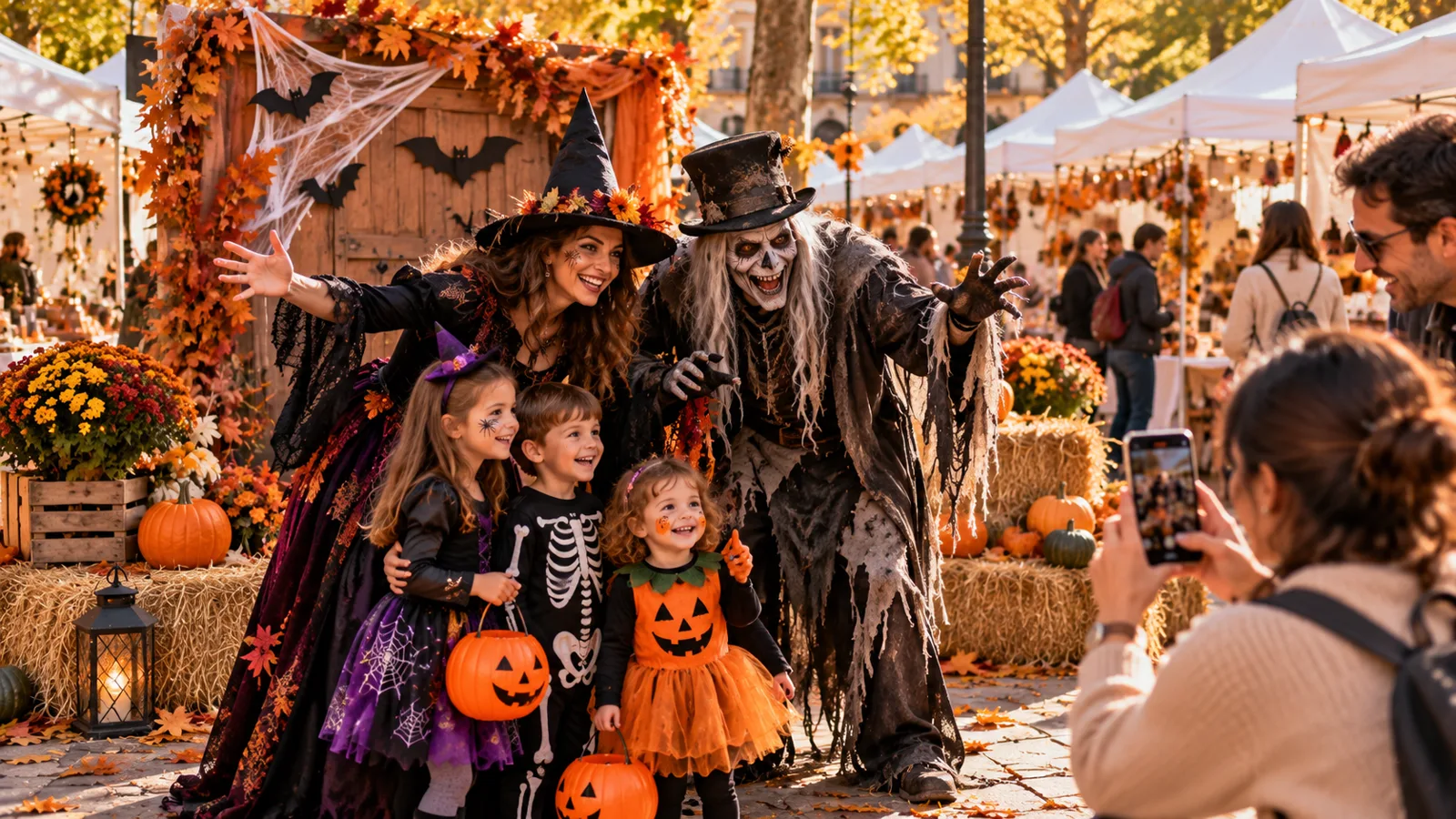 Hallofest: Photocall y personajes