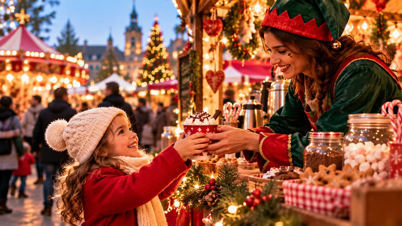 Ambiente de Navidad Mágica