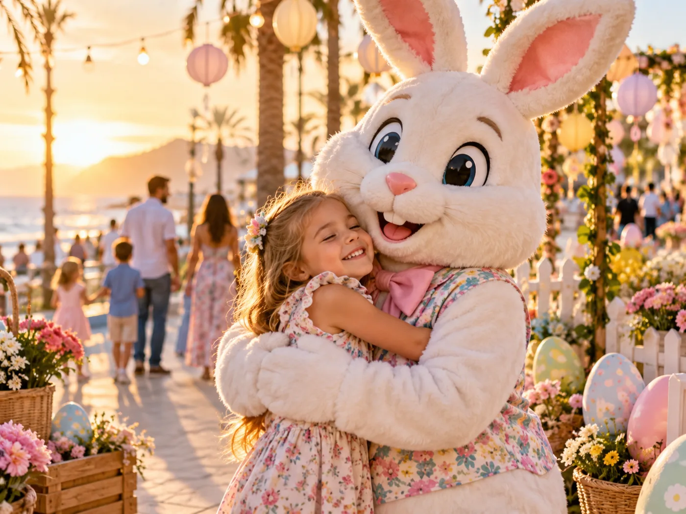 Ambiente de La Orilla Mágica de Pascua