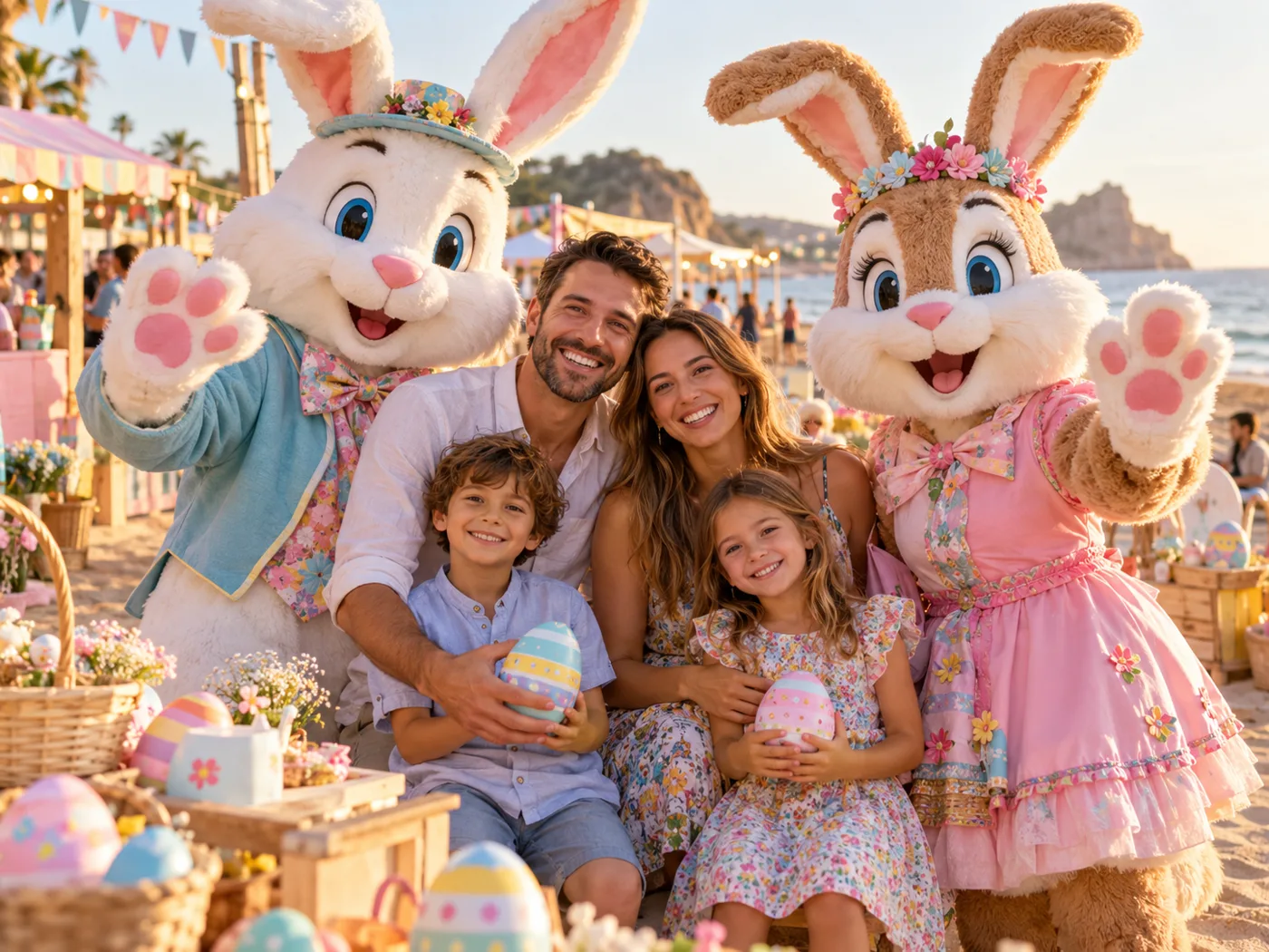 La Orilla Mágica de Pascua: Un evento familiar junto al mar