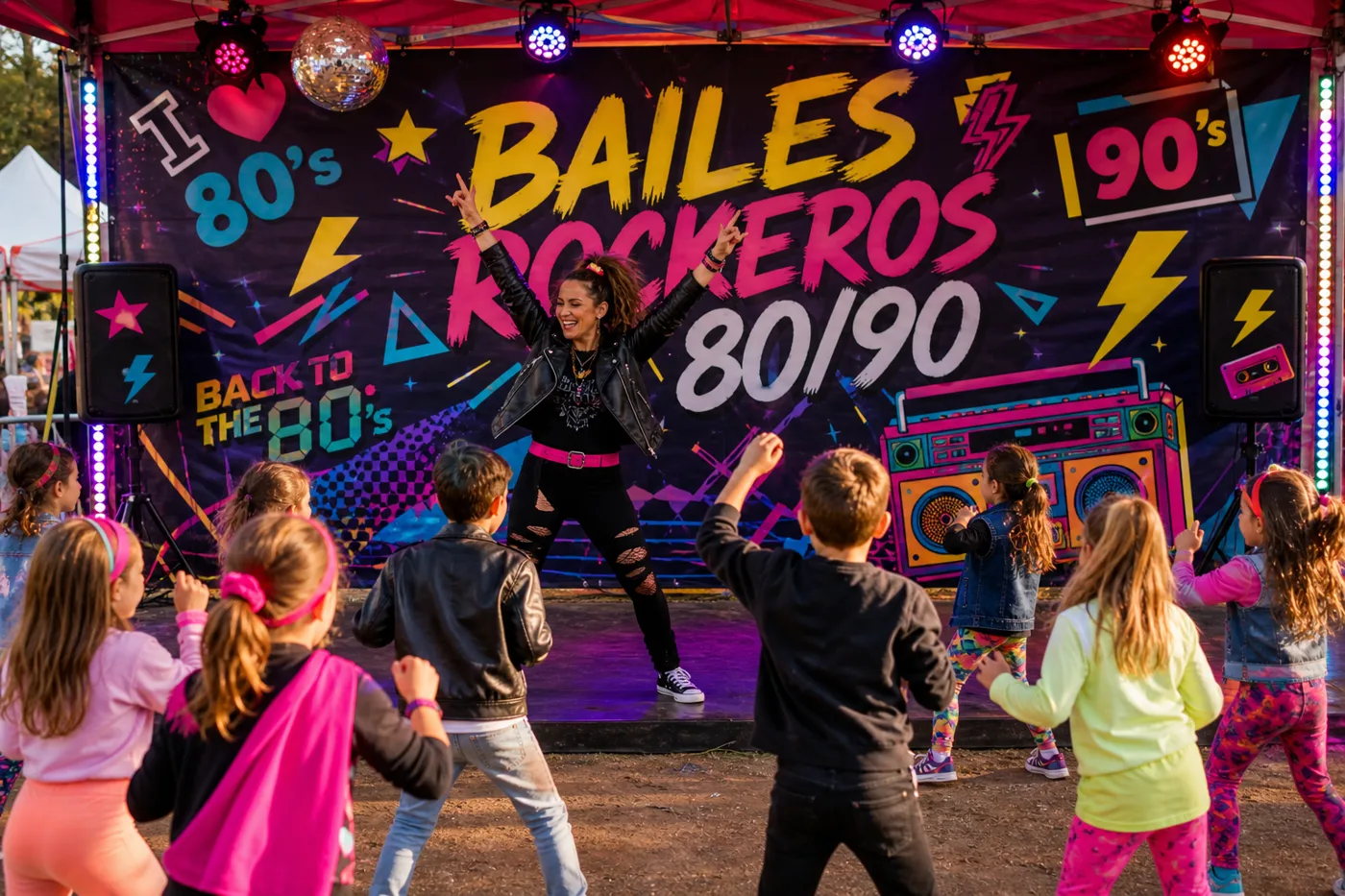 Feria Remember Años 80: bailes y karaoke